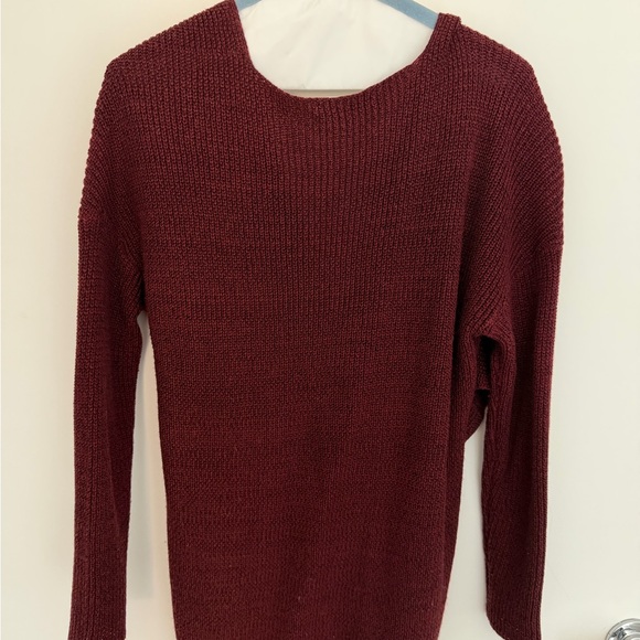 ASTR the Label - Burgundy Sweater - Picture 3 of 3